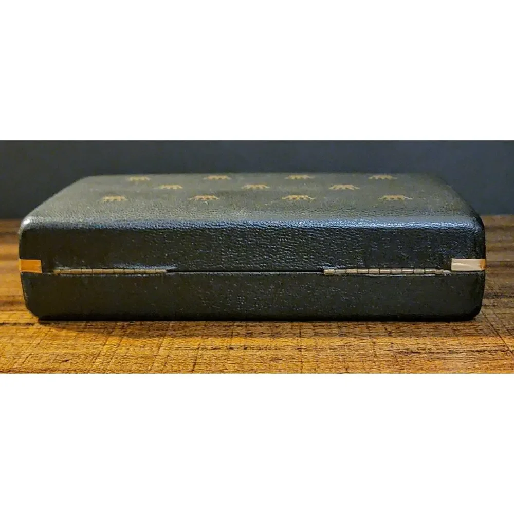 Rolex Vintage Box Brown with Gold Crown Logo for Watch - Picture 9 of 10